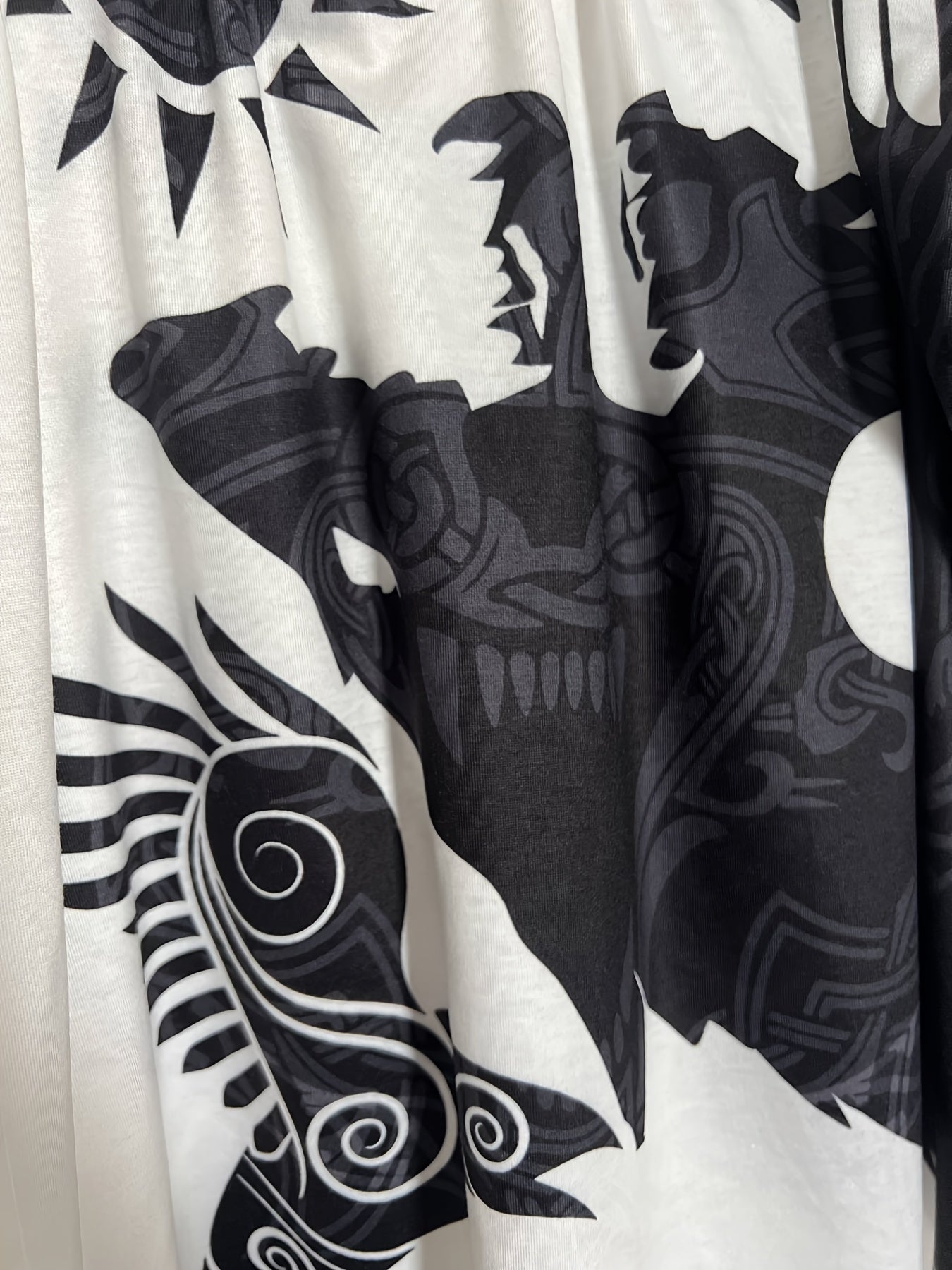 Men's 3D Animal Print T shirt Active Comfy Crew Neck Tee