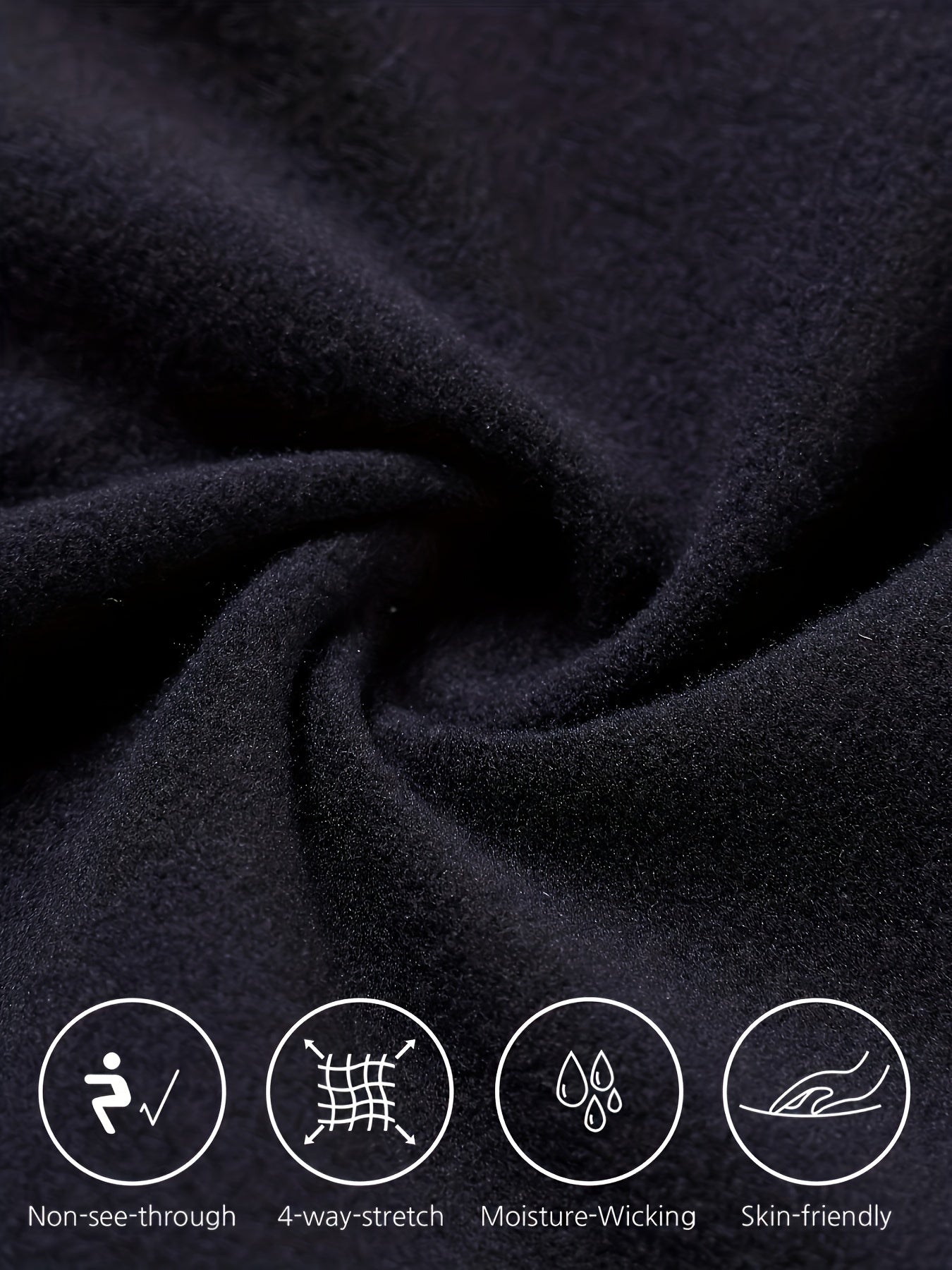 High Waisted Thermal Fleece Lined Leggings With Pocket