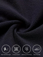 High Waisted Thermal Fleece Lined Leggings With Pocket