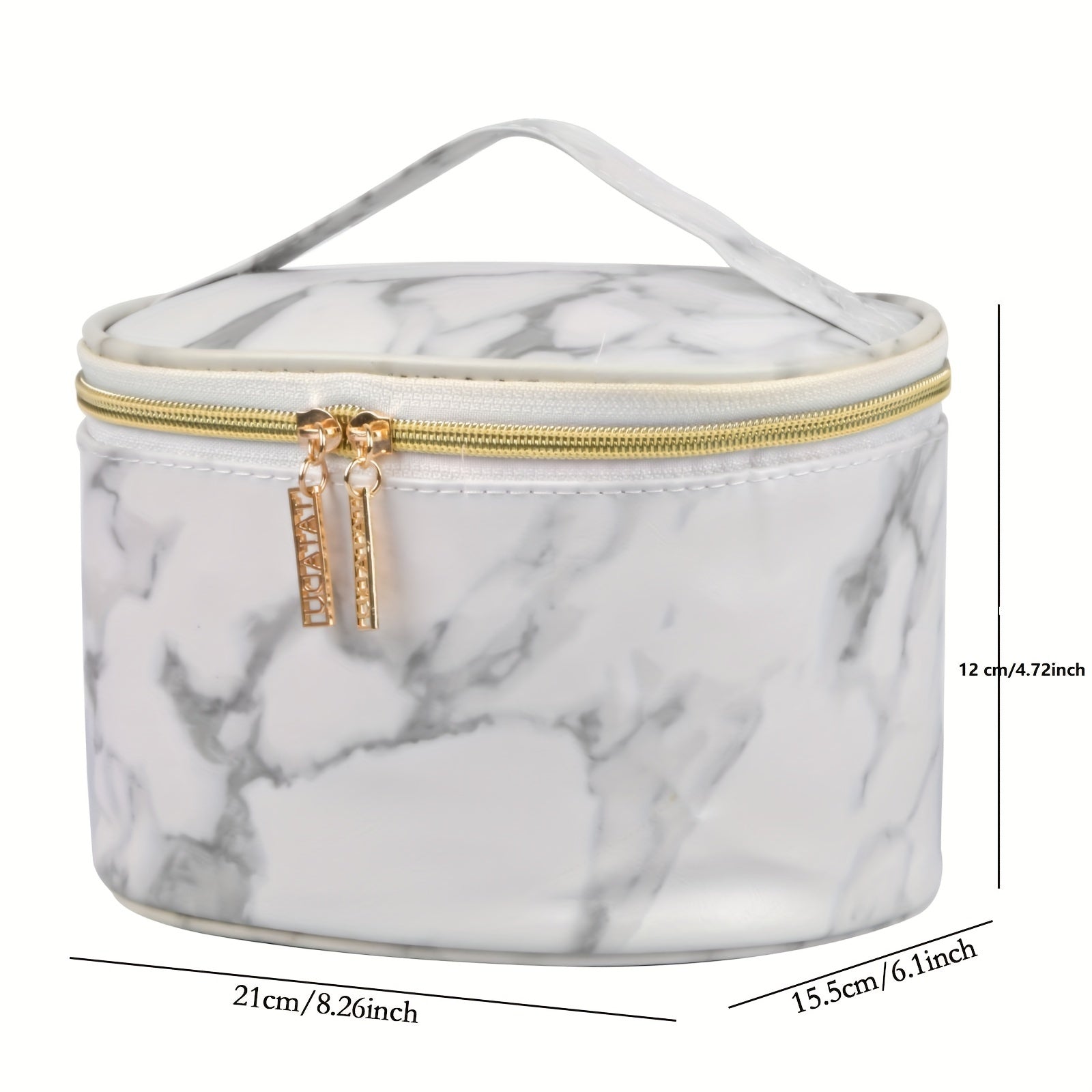 Large Waterproof PU Toiletry Bag For Travel Make Up Organiser Pouch