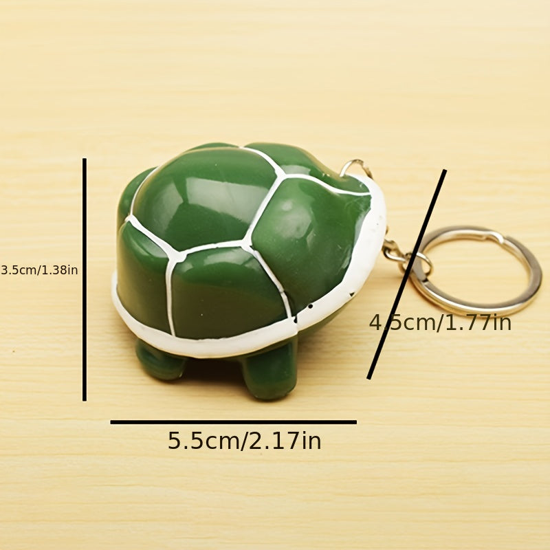 Tortoise Keychain Head Popping Squishy Squeeze Toy