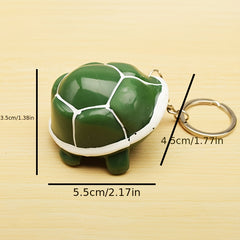 Tortoise Keychain Head Popping Squishy Squeeze Toy