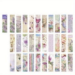 30pcs Vintage Stickers for Scrapbooking Collage & DIY Projects