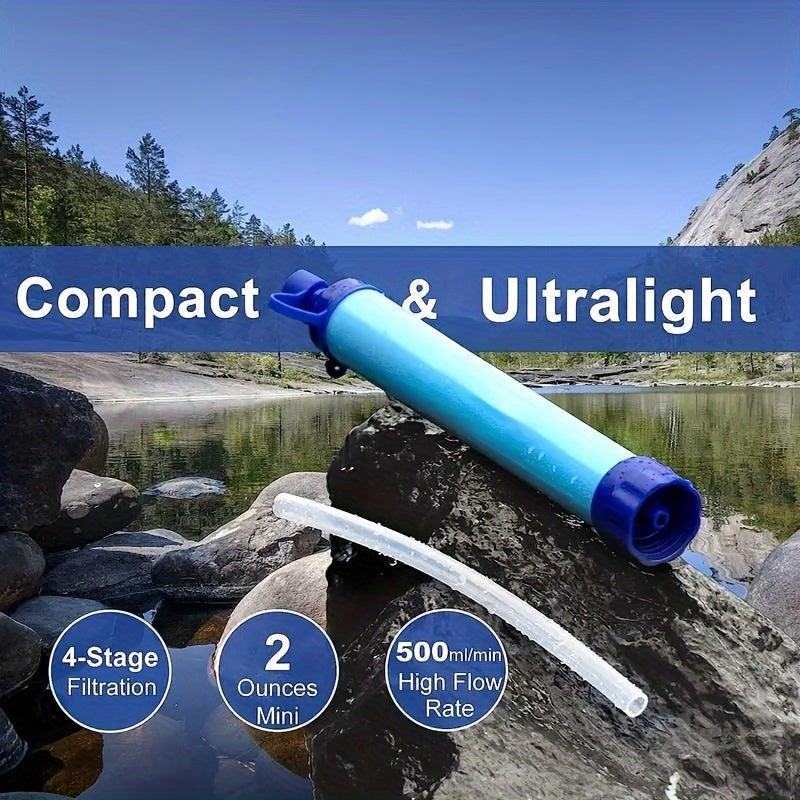 Emergency Water Filter Outdoor Life Drinking Purifier