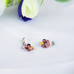 18 Pairs Cartoon Animals Earrings Clip for Kids