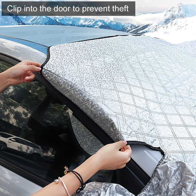 Car Snow Cover Car Cover Windshield Sunshade Waterproof Anti Ice Frost
