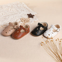 Solid Sandals For Baby Girls Non-slip Walking Shoes