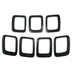 7pcs Grille Inserts Grill Cover Protective Casing Exterior Accessories