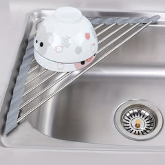 Multicolor Sink Drain Bowl Rack Triangle Rack Non-slip Water Control Rack