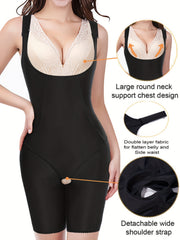 Full Body Shaper Tank Top Women's Bodysuit Waist Trainer Cincher Corset