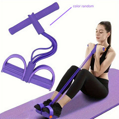 Yoga Resistance Bands Foot Pedal Pull Rope Muscle Trainer Exercise