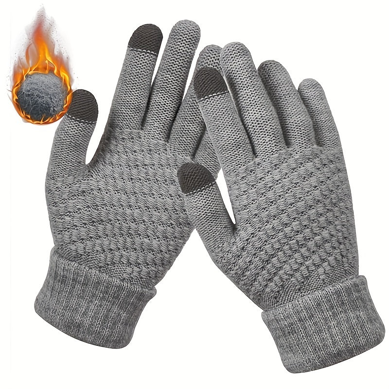 Winter Cycling Gloves Touch Screen Warm for Outdoor Activities