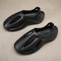 Men's Breathable Slip On Foam Runners Casual Walking Clog Shoes