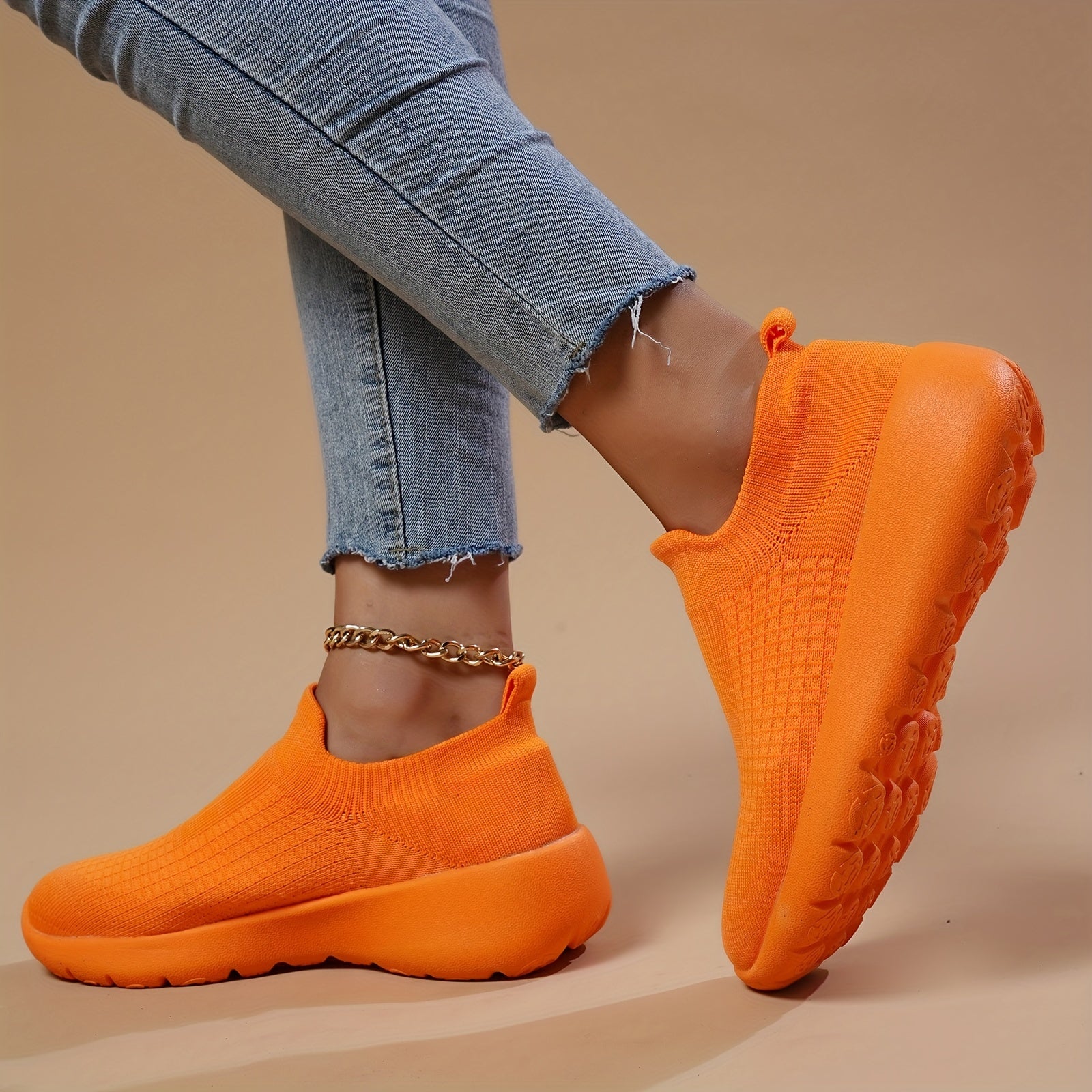 Soft Thick Bottom Heighten Running Shoes
