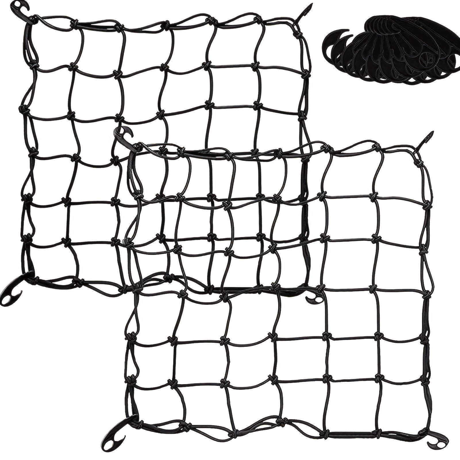 2 Packs Plant Scrog Net Trellis Netting for Indoor Grow Tents