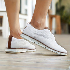Men's Breathable Mesh Casual Oxford Shoes