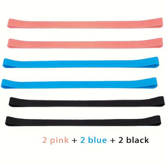 6pcs Silicone Towel Bands for Beach Chair - Windproof Beach Towel Clip Bands