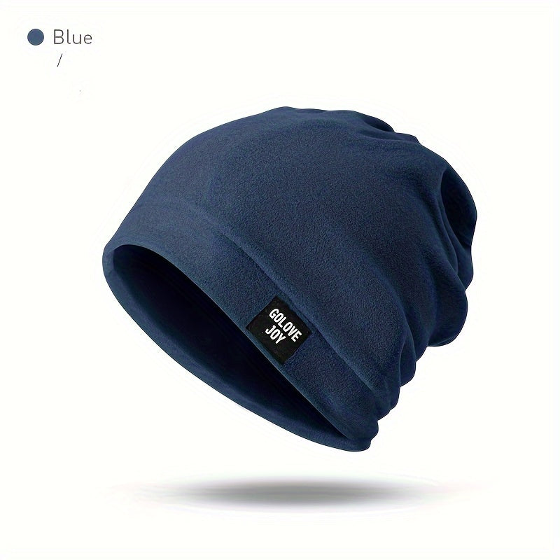 Men's Winter Hat Scarf Set for Outdoor Sports