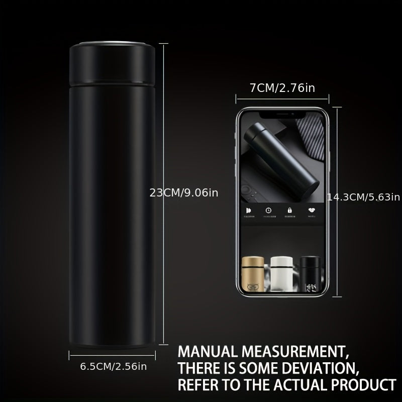 Stainless Steel Vacuum Flask 500ml with Tea Infuser