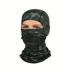Camo Balaclava Face Mask Motorcycle Windproof Full Face Cover UV Protection