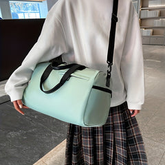 Fitness Tote Bag with Shoe Compartments Dry/Wet Separation