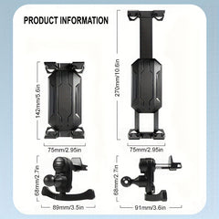 Car Vent Phone Mount Tablet Holder Stable Support Air Vent Clip