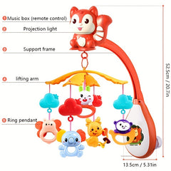 Remote Control Rotating Rattle for Newborn Babies