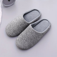 Men's Soft Cotton Home Slippers Assorted Colors