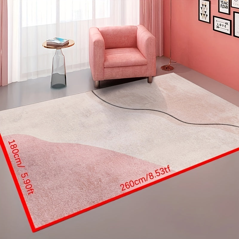 Modern Geometric Area Rug Soft Washable Carpet 5.90x8