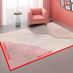 Modern Geometric Area Rug Soft Washable Carpet 5.90x8