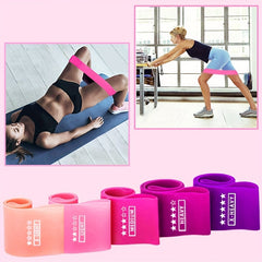 Elastic Resistance Bands for Full Body Workout Yoga Pilates Strength Training