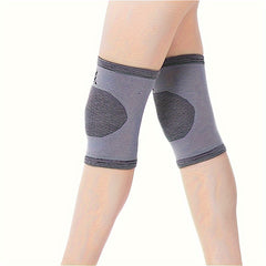 Bamboo Charcoal Yarn Knee Pads 45-75kg Warm Climbing Running Sports