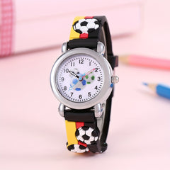 Colorful Cartoon Football Child's Electronic Watch