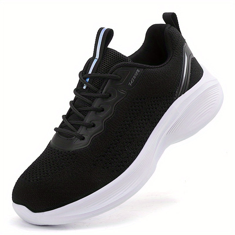 Men's Lightweight Woven Running Shoes Breathable Outdoor Sports Shoes