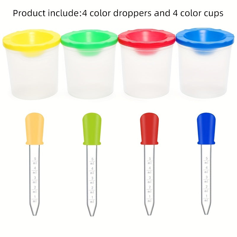 Water Sensory Teaching Aids Pigment Dropper Science Game