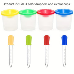 Water Sensory Teaching Aids Pigment Dropper Science Game