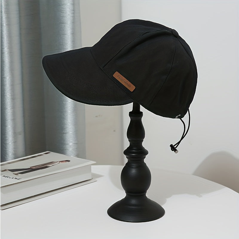 Summer UV Protection Sun Hat Solid Cotton Beach Visors Lightweight Fisherman Hat
