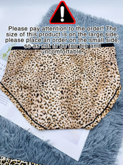 3pcs Leopard Print Briefs Comfy & Stretchy Intimates Panties