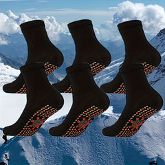 Men's Winter Hiking Socks Foot Massage Coldproof Sweat Absorbing