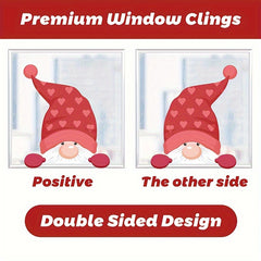 Heart Tree Window Clings Double Sided Decor for Valentines Home