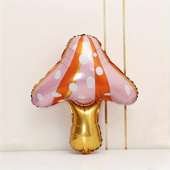 Forest Theme Birthday Mushrooms Balloons