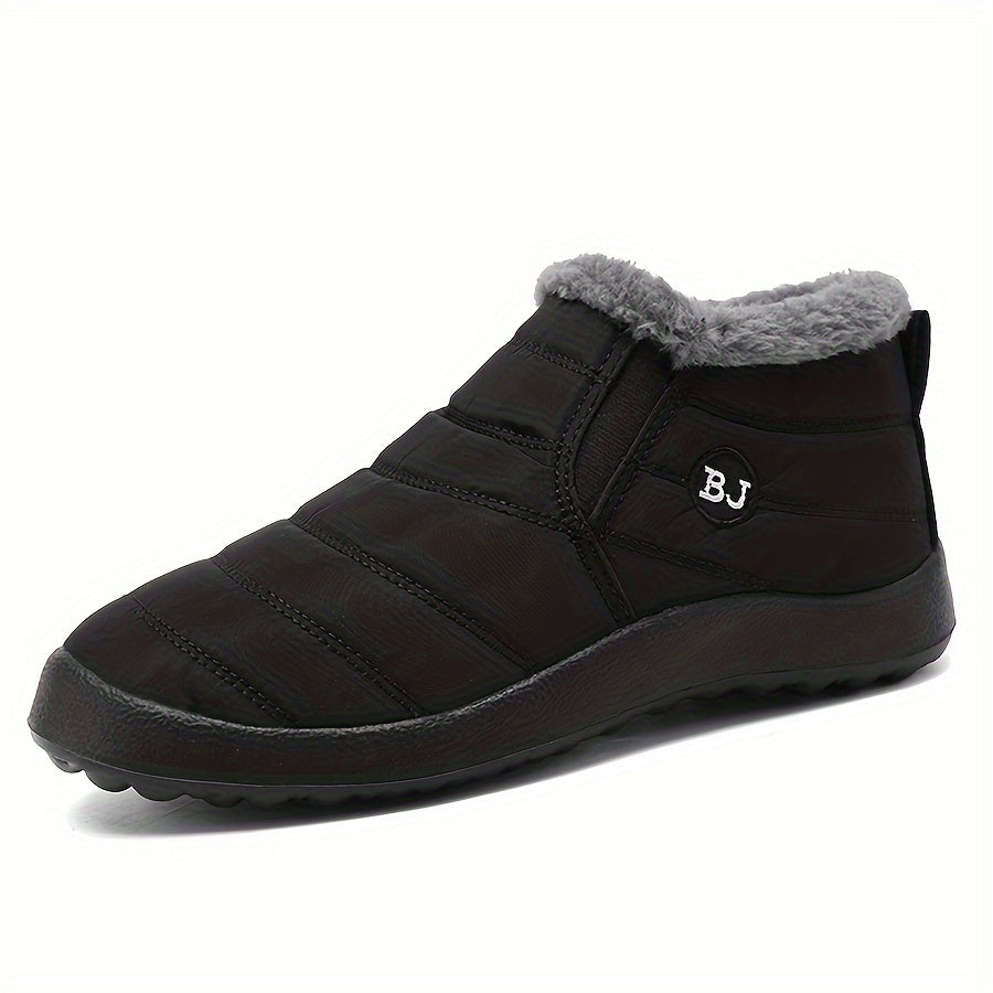 Women's Winter Snow Boots Waterproof Lightweight Slip-on Warm Ankle Boots