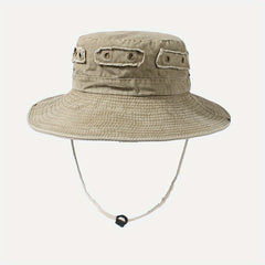 Distressed Cowboy Bucket Hats Vintage Unisex Boonie Hats