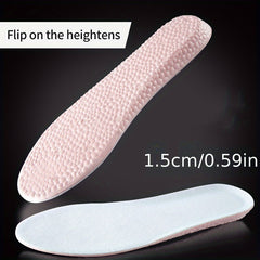 Invisible Height Increase Insoles Memory Foam Shoes Sole Pad
