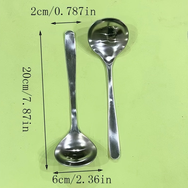 Stainless Steel Dinner and Serving Spoon Set for Easy Meals