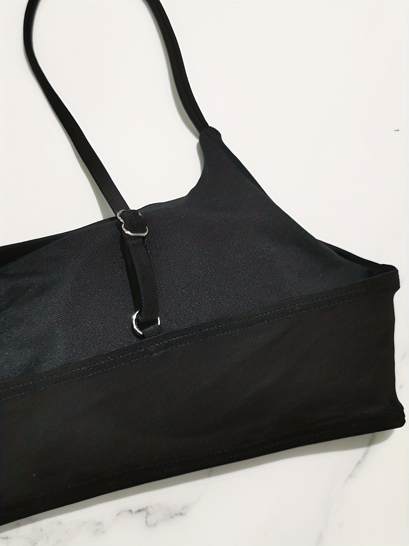 Adjustable Spaghetti Strap Bikini Top Beachwear