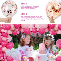 160 Latex Balloons Set Birthday Wedding Proposal Anniversary