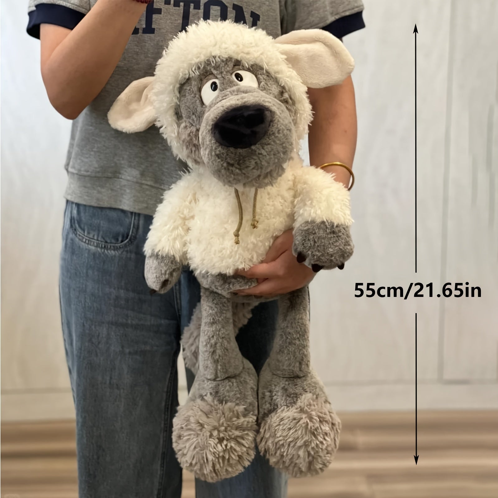 Fluffy Stuffed Animal Toy - Cuddly Wolf in Sheep's Clothing Plush