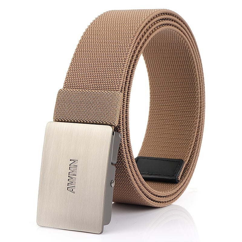 Men's Elastic Belt Casual Buckle Belt