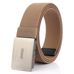 Men's Elastic Belt Casual Buckle Belt